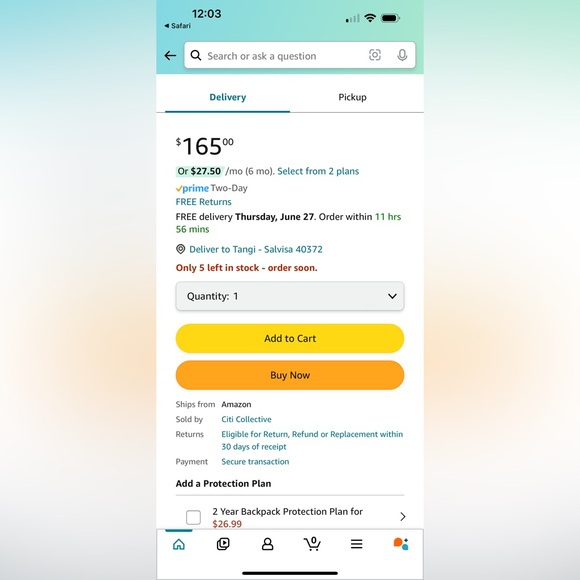 Citi Collective Backpack Diaper Bag - Picture 8 of 10